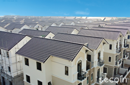 Ngói sóng tròn màu xanh